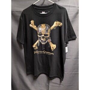Pirates of the Caribbean Dead Men Tell No Tales Disney Parks Tee Men Size Large